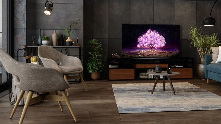 LG OLED TV, C1 Ambient