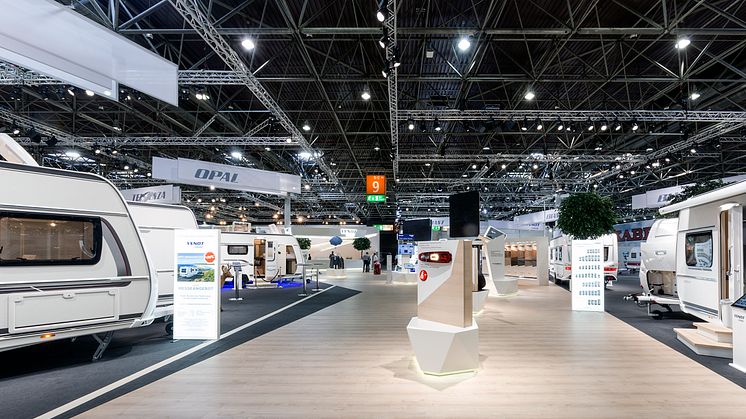 Fendt-Caravan auf dem Caravan Salon 2019 in Düsseldorf