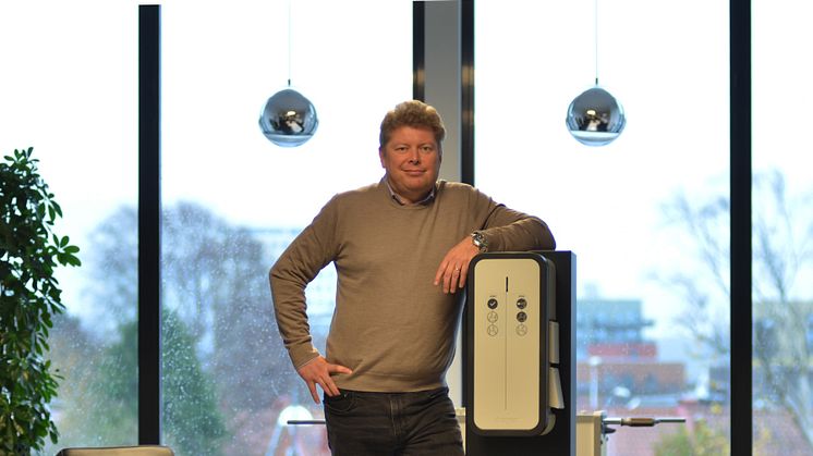  Hager lanserar flera produkter inom e-mobilit. Göran Petrusson blir ny produktchef för affärsområdet.