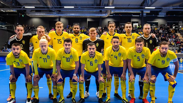 Erlandssons Bygg ny partner till svenska futsallandslagen