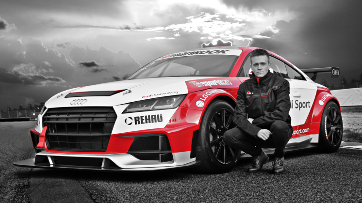 Nicklas Nielsen i årets Audi Sport TT Cup