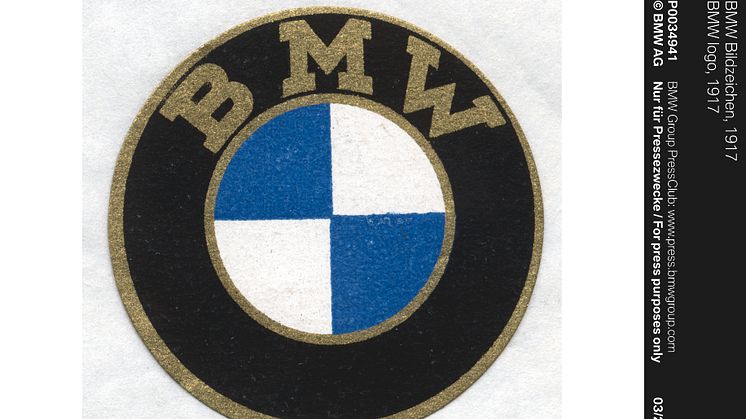 BMW logoet som det så ud i 1917