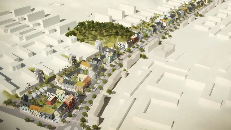 Ytterligare 700 bostäder planeras i Backa - nu startar samrådet om Litteraturgatan!