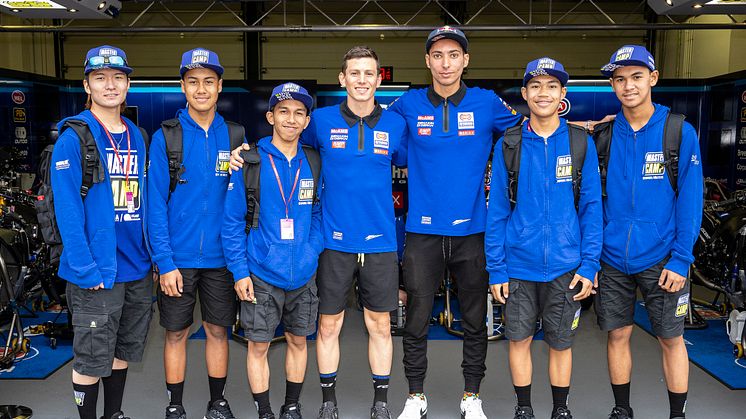 第11回目「Yamaha VR46 Master Camp」　キャンプ3日目、生徒たちがワールド・スーパーバイクを見学