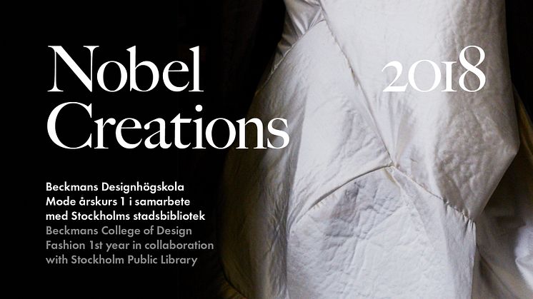 Nobel Creations – kvinnliga Nobelpristagare i litteratur tolkas i modeutställning