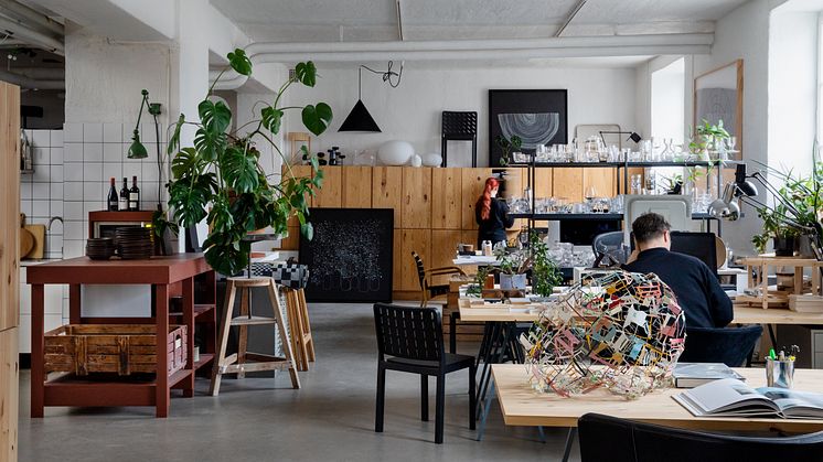 The studio of Matti Klenells, Photo: Ivan Brodey