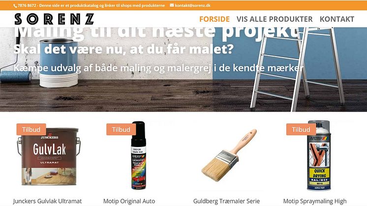 Danskerne skal overbevises om, at det er en valid mulighed at handle maling online hos webshoppen DecoFarver. De benytter de blandt andet affiliate netværket Daisycon til. Foto: PR.