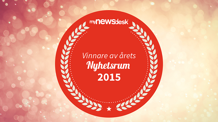 Saint-Gobain Abrasives vinnare av Årets Nyhetsrum 2015