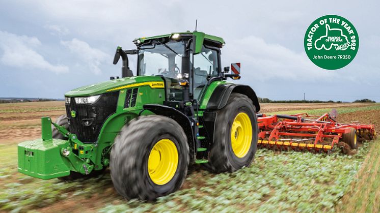 John Deere er kåret til "Tractor of the year 2022!"