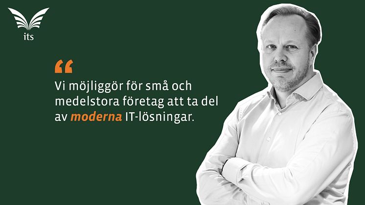Hampus Dellenstedt, CTO på ITS Nordic.