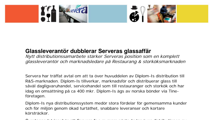 Nytt samarbete dubblerar Serveras glassaffär 