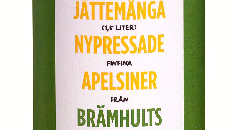 Jättemånga nypressade apelsiner från Brämhults