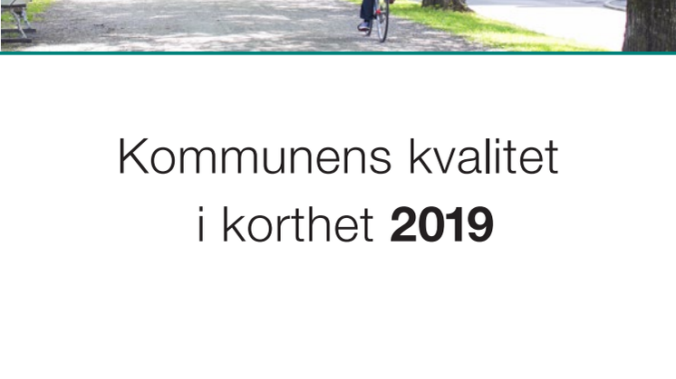 Alingsås kommuns kvalitet i korthet 2019