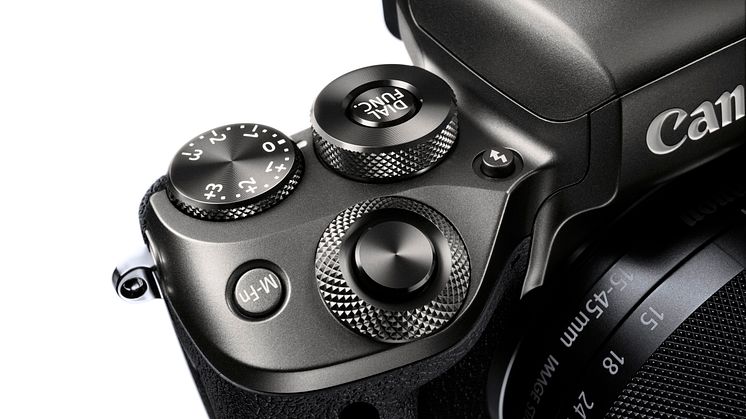 EOS M5 Gallery Dials WH Background BEAUTY
