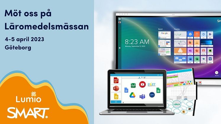 Möt oss på Läromedelsmässan i Göteborg 4-5 april 2023