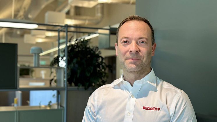 Benny Olsson,  Area Sales Manager på Beckhoff Automation AB