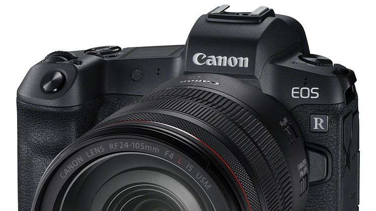 Canon EOS R_-kamera ja RF 24-105mm f 4L IS USM -objektiivi