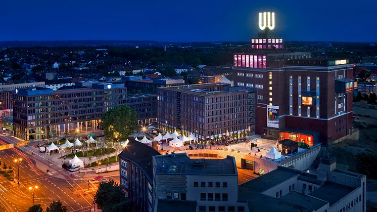 Das Dortmunder U in der Nacht der Industriekultur Foto: Hannes Woidich