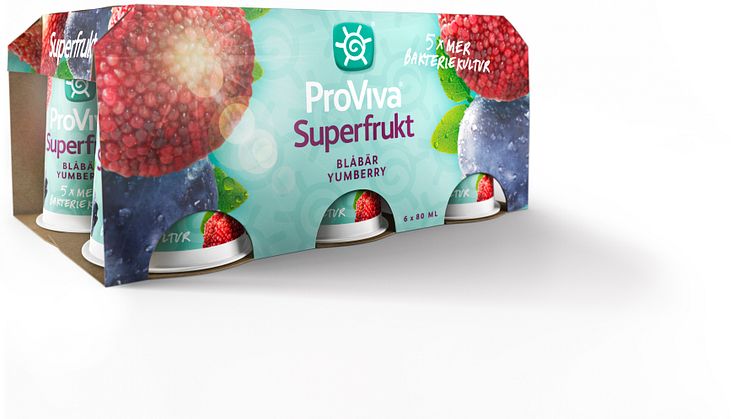 ProViva Superfrukt Blåbär-Yumberry pkt