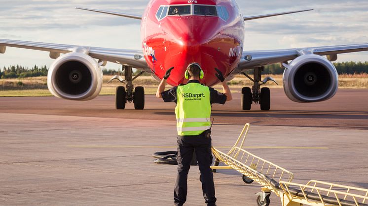 Maj rekordmånad för Karlstad Airport
