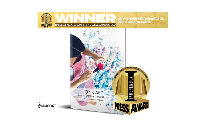 Konstnären bakom boken Joy and art vinner i Independent Press awardsUSA 2023!