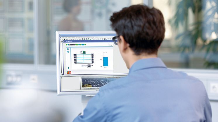 Monitoring software for photovoltaic systems