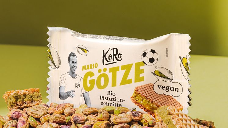 Dieser Snack kickt anders – KoRo und Mario Götze launchen gemeinsames Produkt 