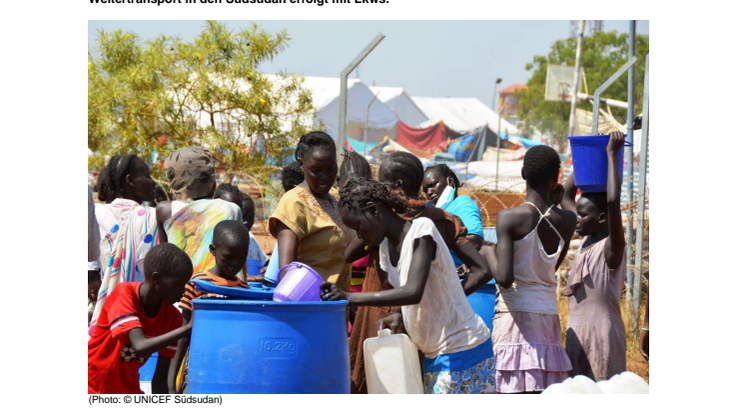 Panalpina führt fünften unentgeltlichen UNICEF-Hilfsflug nach Afrika durch