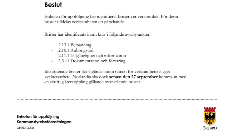Uppföljning på förekommen anledning Norlandia Berggården.pdf