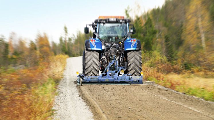 Drivex lanserar grussträngspridare för jordbrukstraktorer