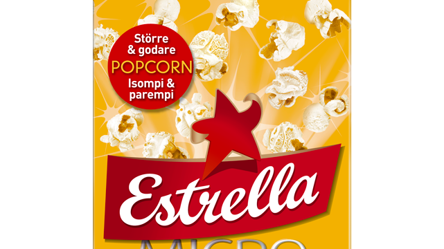Estrella Micropop med smörsmak 3-pack