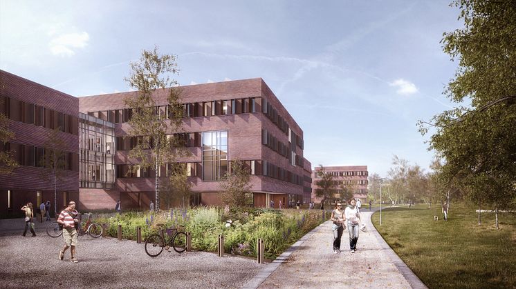 Campus Ås er et av Statsbygg-prosjektene hvor Multiconsult har hatt en viktig rolle. (Ill. LINK Landskap, ØKAW arkitekter og Henning Larsen Architects)