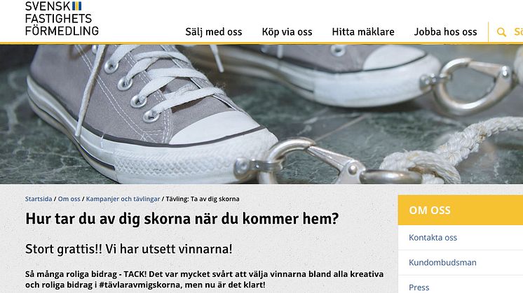 Svensk Fastighetsförmedling fick ökat engagemang på sociala medier – med hjälp av Mynewsdesk Content