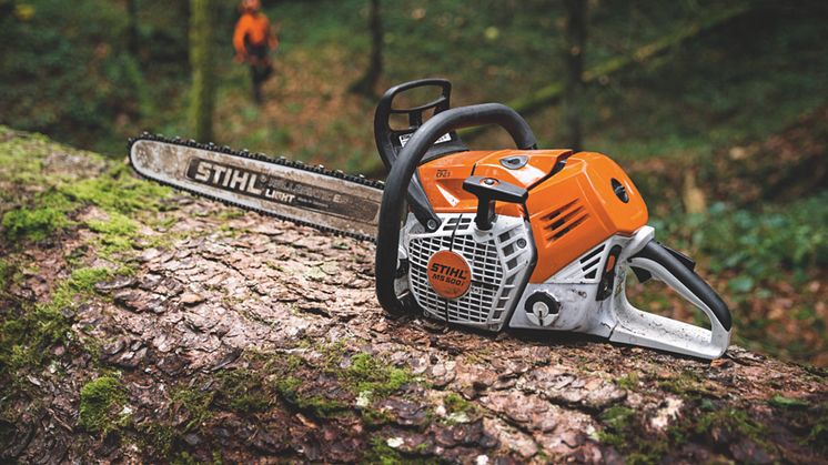 STIHL MS 500i W tog silver i SkogsElmias Innovation Award 2019