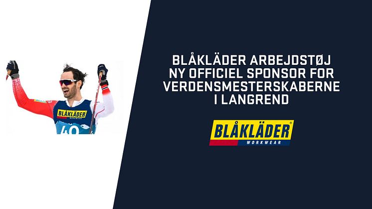 Blåkläder Arbejdstøj ny officiel sponsor for verdensmesterskaberne i langrend