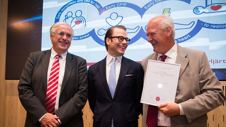 Prins Daniel ny hedersordförande för Hjärt-Lungfonden