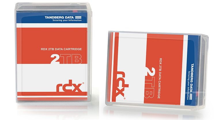 Tandberg Data Introduces Industry's First 2TB RDX® Data Cartridge