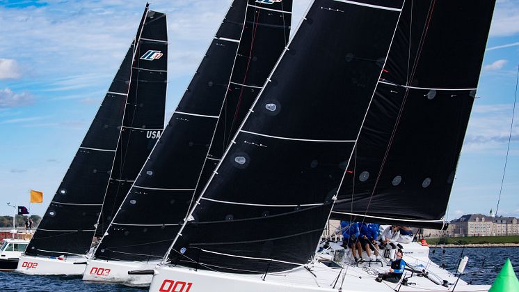 The Melges IC37, an innovative amateur one-design class boat,  is powered by the YANMAR 3YM20 Saildrive. Credit: Melges