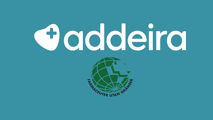 Addeira blir sponsorer för Farmaceuter utan Gränser