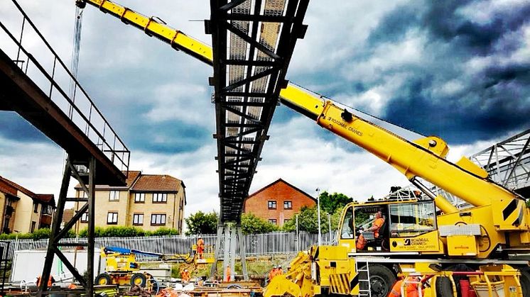 Network Rail engineering work at Hither Green, South London