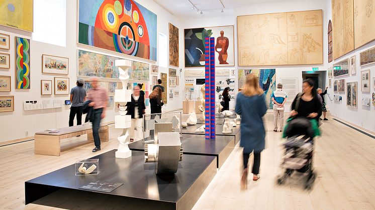 Skissernas Museum får stöd för att arbeta med att nå ut till skolor i kommuner som inte har möjlighet till konstupplevelser och kreativt skapande i museimiljö i hemkommunen. Foto: Johan Persson