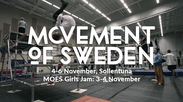 Pressinbjudan: Movement of Sweden – Nordens största sammankomst för parkour, freerunning och tricking