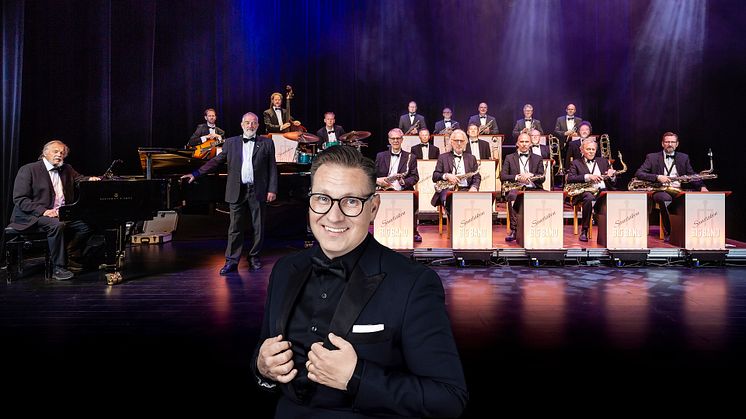 Soul- och gospelkungen Samuel Ljungblahd i Gävle på lördag, med Sandviken Big Band!