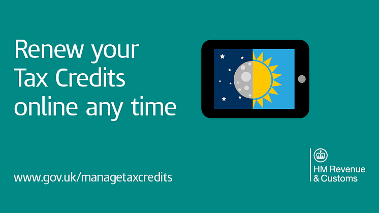 Record numbers renew their tax credits online