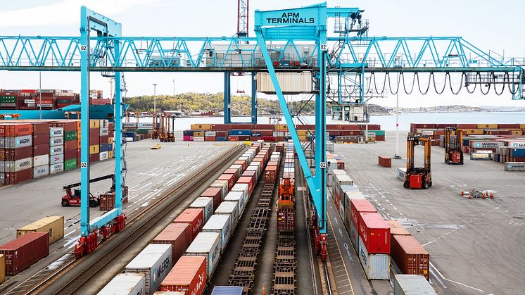 Nu får företagen i Umeå en direktlänk till världsmarknaden via APM Terminals Gothenburg. 