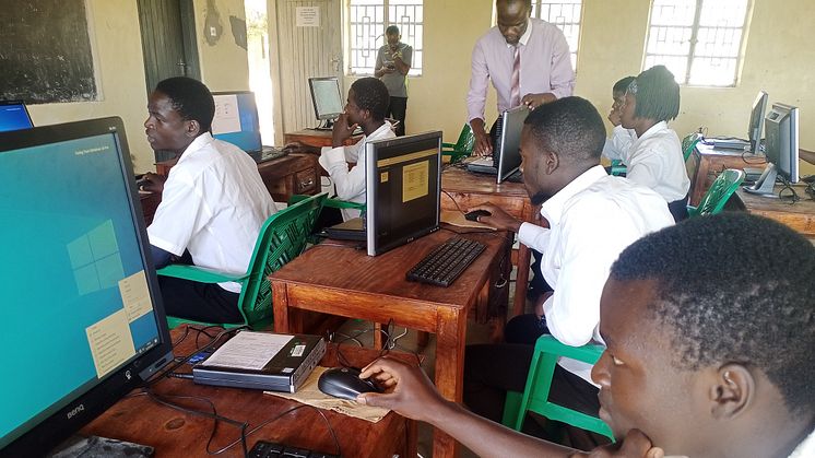 Computers for Chambala: 500 pupils are learning digital skills on IT equipment donated by Govia Thameslink Railway