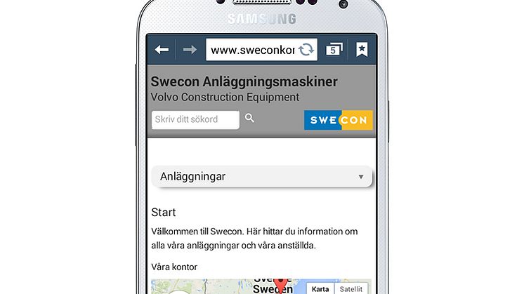​Ny webbplats för smidigare kontakt med Swecon