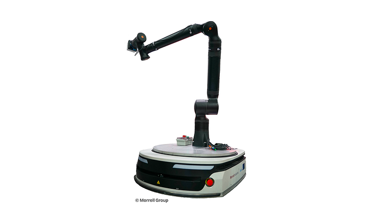 Kassow Robots Edge Edition kombinerad med en AMR från Morrell Group.
