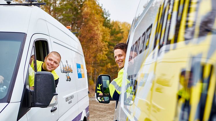 Volvo service på väg - Förbifart Stockholm