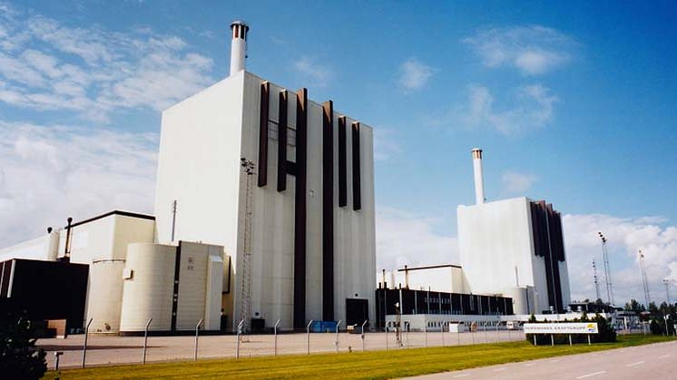 Bild på kärnkraftverket i Forsmark. Foto: Leif Ingvarsson för Mostphtos